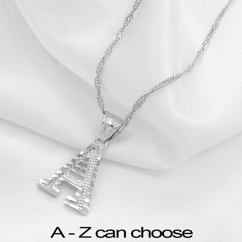 Glam Gold  A-Z Small Letters Necklace