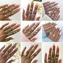 Load image into Gallery viewer, Glam Gold signature ring sets