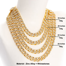 Load image into Gallery viewer, Glam Gold Cuban Link Chain