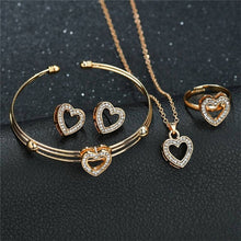 Load image into Gallery viewer, Glam Gold New wedding jewelry sets