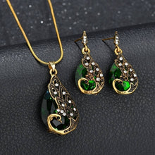 Load image into Gallery viewer, Glam Gold New wedding jewelry sets