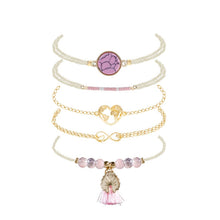 Load image into Gallery viewer, Glam Gold 5 Pcs/ Set Bracelets