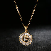 Load image into Gallery viewer, Glam Gold Stainless Steel Initial Necklace