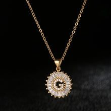 Load image into Gallery viewer, Glam Gold Stainless Steel Initial Necklace