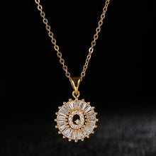 Load image into Gallery viewer, Glam Gold Stainless Steel Initial Necklace