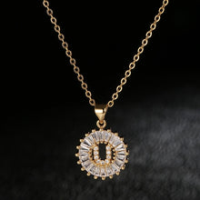 Load image into Gallery viewer, Glam Gold Stainless Steel Initial Necklace