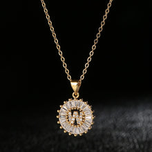 Load image into Gallery viewer, Glam Gold Stainless Steel Initial Necklace