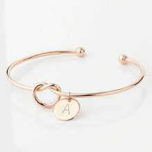 Load image into Gallery viewer, Glam Gold Fashion Name Female Jewelry Initial Alloy Letter Bracelets