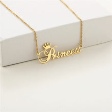 Load image into Gallery viewer, Glam Gold 2019 New Fashion Barbie Letter Necklace