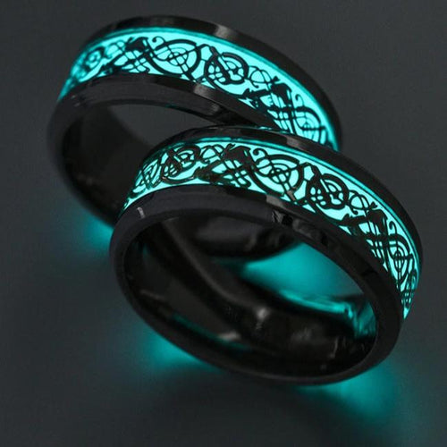 Glam Gold Luminous Plated silver Ring