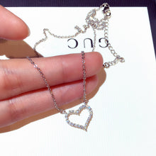 Load image into Gallery viewer, Glam Gold 925 Sterling Silver Heart Necklaces