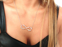 Load image into Gallery viewer, Custom Name Necklace Personalized Infinity Pendant