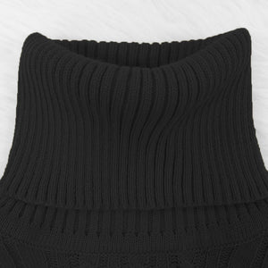 Women Causul Loose Turtleneck Sweater