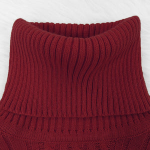 Women Causul Loose Turtleneck Sweater