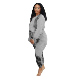 Casual Set Backless Hollow Out Tracksuit