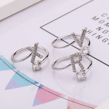 Load image into Gallery viewer, Glam Gold Fashion 26 Letters Silver Ring