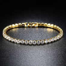 Load image into Gallery viewer, Glam Gold Tennis Bracelet