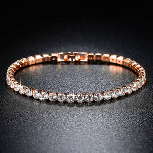 Glam Gold Tennis Bracelet