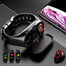 Load image into Gallery viewer, Tech Smart Bluetooth 5.0 Earphone Wireless Earbuds Smart Watch (Android / IOS)